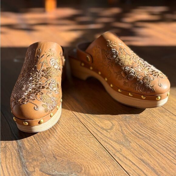 New Johnny Was MONO CLOG TONAL Brown - Picture 6 of 10